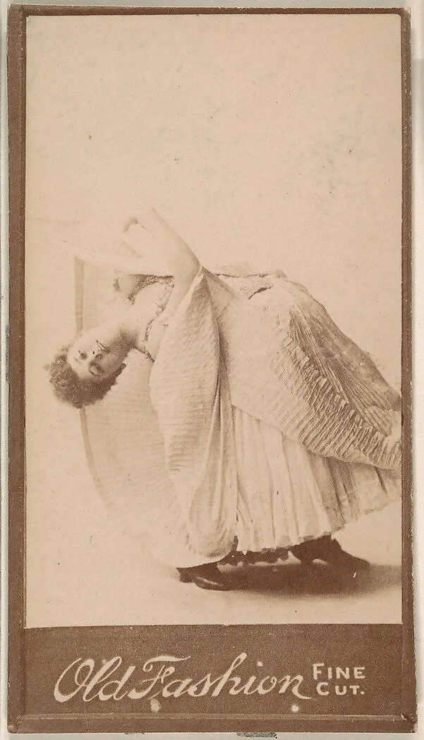 Dancer, from the Actresses series (N664) promoting Old Fashion Fine Cut Tobacco — Unknown