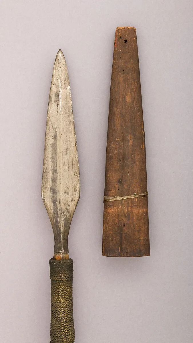 Spear with Sheath — Unknown