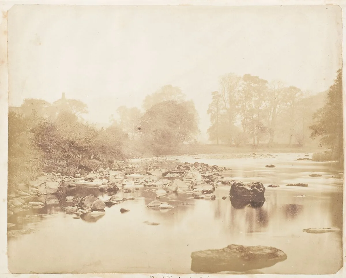 The Wharfe, Yorkshire — John Dillwyn Llewelyn