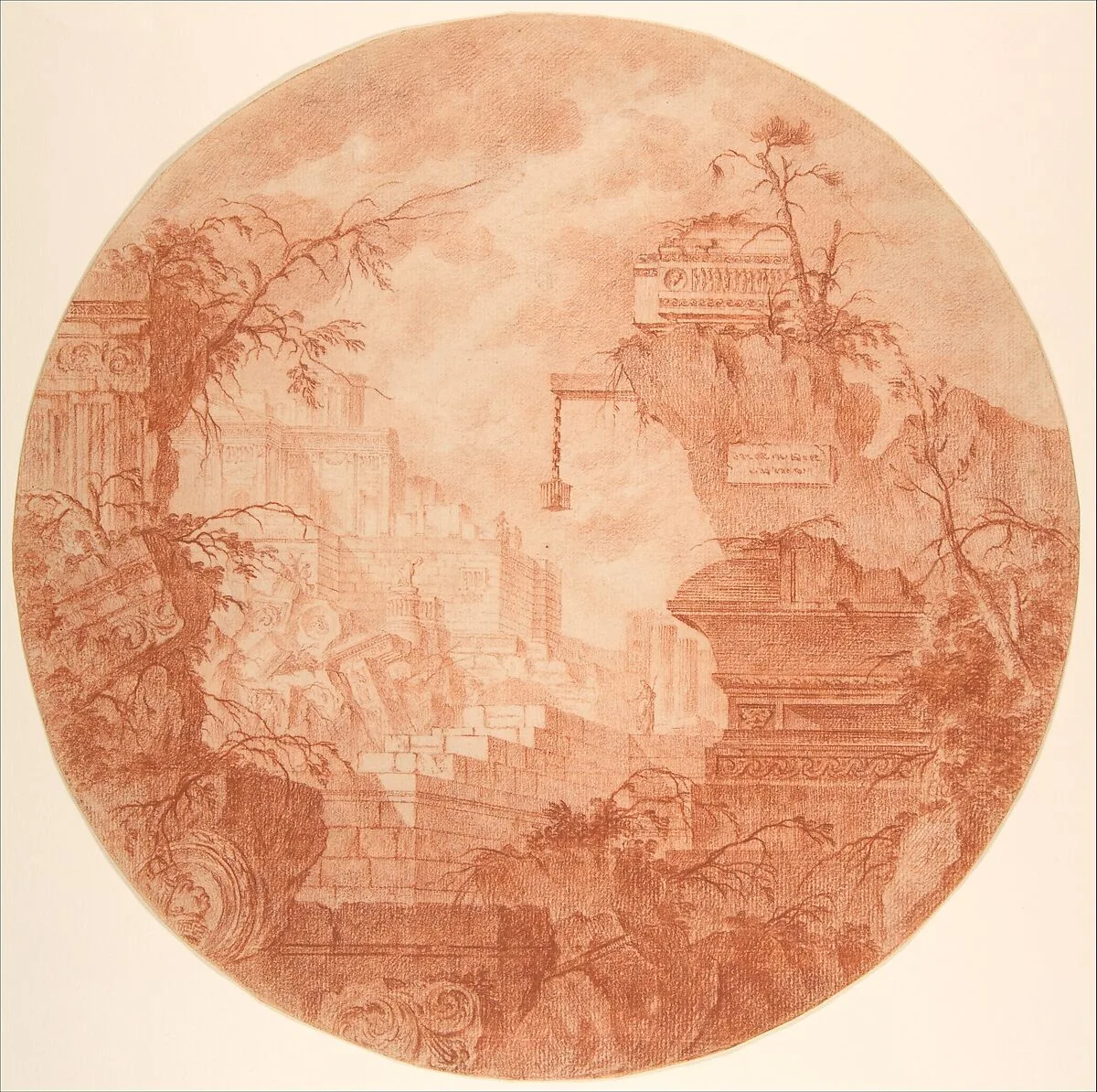 Architectural Fantasy — Jean Laurent Legeay