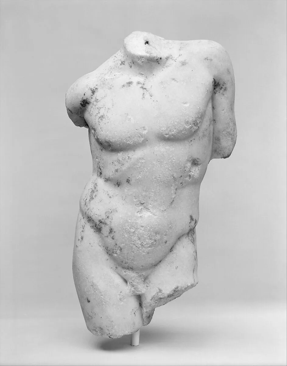 Marble torso of a boy — Unknown