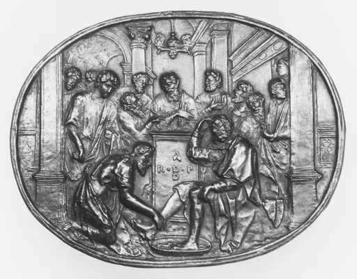 Christ washing the feet of his disciples