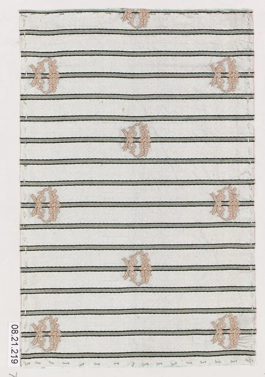Textile sample — J. Claude Frères & Co.|Unknown Designer