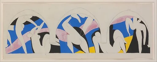 Dance: Study for the Barnes Mural (Second Version)