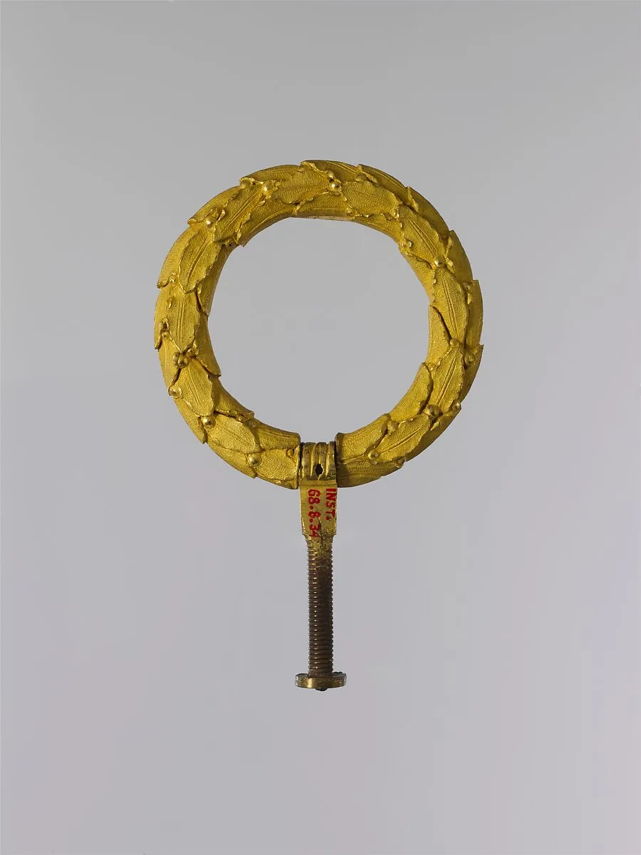 Laurel Wreath Drawer Pull — Henry Kellam Hancock