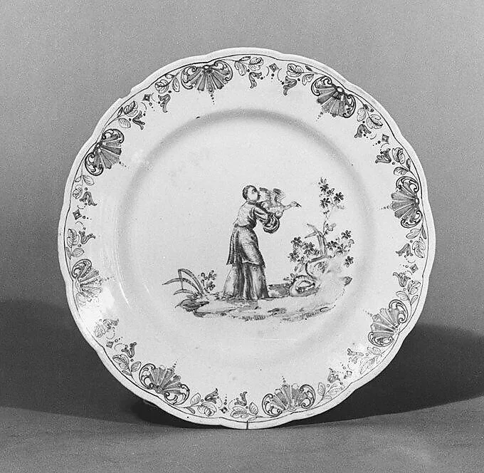 Plate — Vienna|Claudius Innocentius Du Paquier period