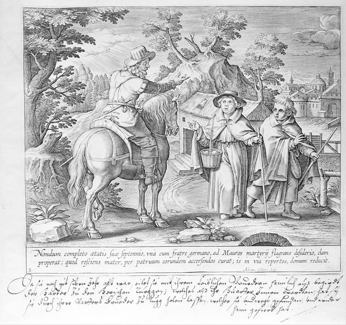 Vita B. Virginis Teresiae — Adriaen Collaert|Adriaen Collaert|Theodoor Galle