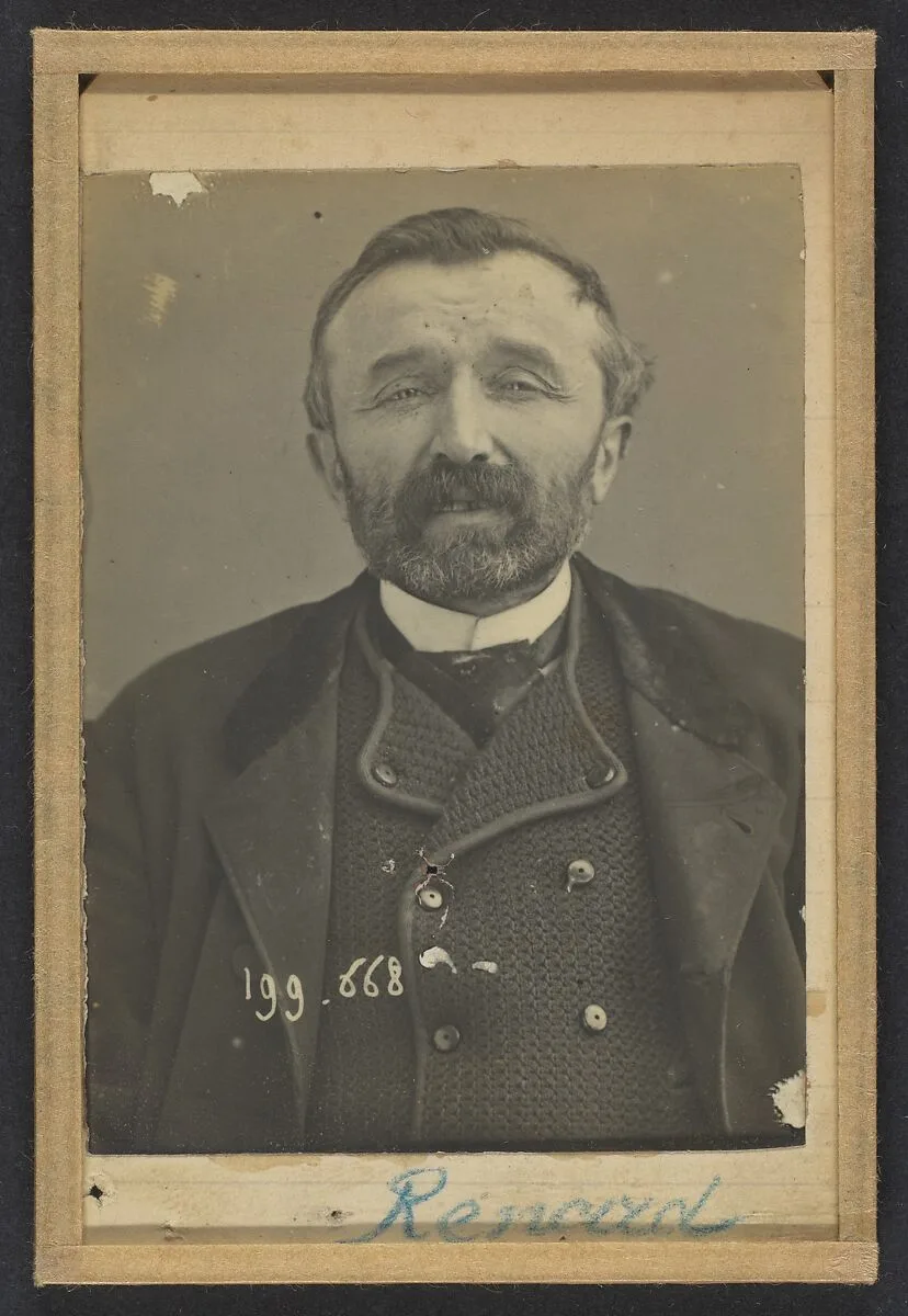 Renard. Pierre, Alfred. 46 ans, né à Flain (Haute-Saône) le 27/4/46. — Alphonse Bertillon
