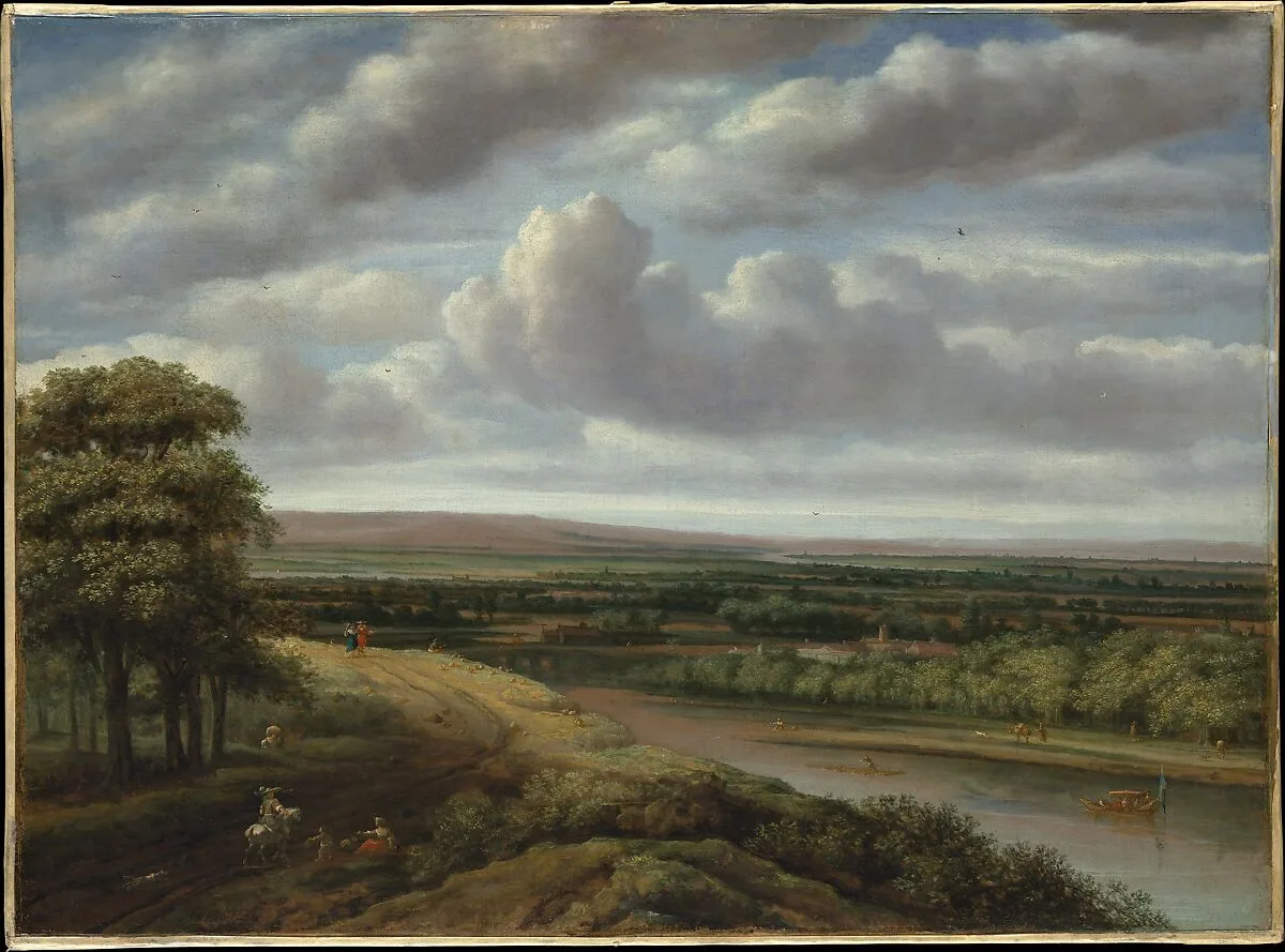 An Extensive Wooded Landscape — Philips Koninck