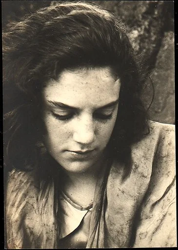 [Carol Kalker with Downward Gaze, Greenwich, Connecticut]