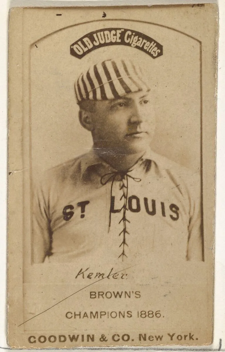 Rudolph Kemmler, St. Louis Browns, from the Old Judge series (N172) for Old Judge Cigarettes — Goodwin & Company