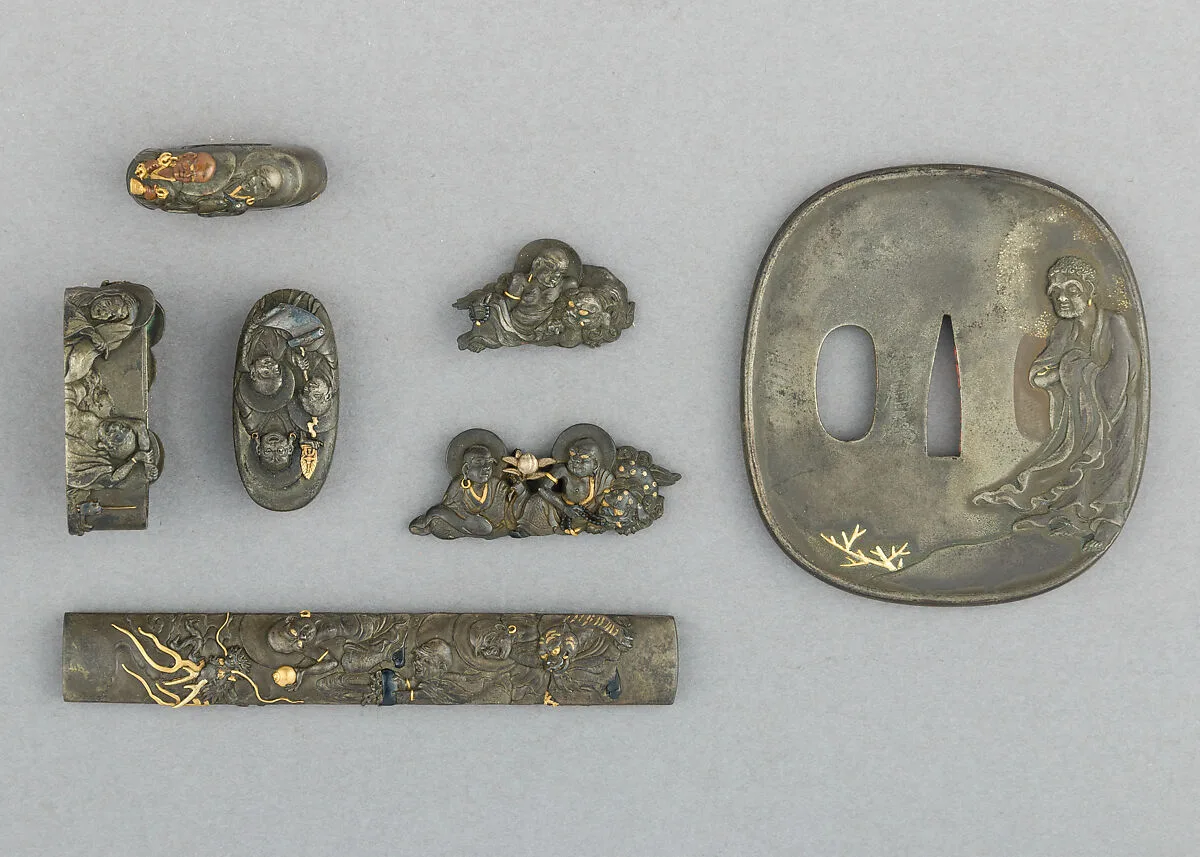 Set of Sword Fittings (Mitokoromono) — Unknown