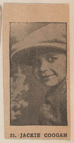 Jackie Coogan strip card (W511) — Unknown