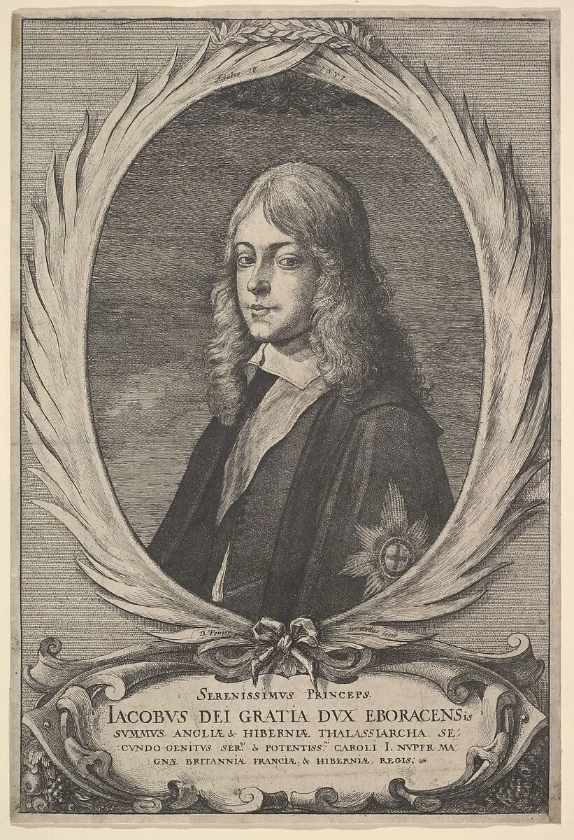 James, Duke of York — James, Duke of York|Wenceslaus Hollar