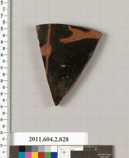 Terracotta fragment of a bell-krater (bowl for mixing wine and water)