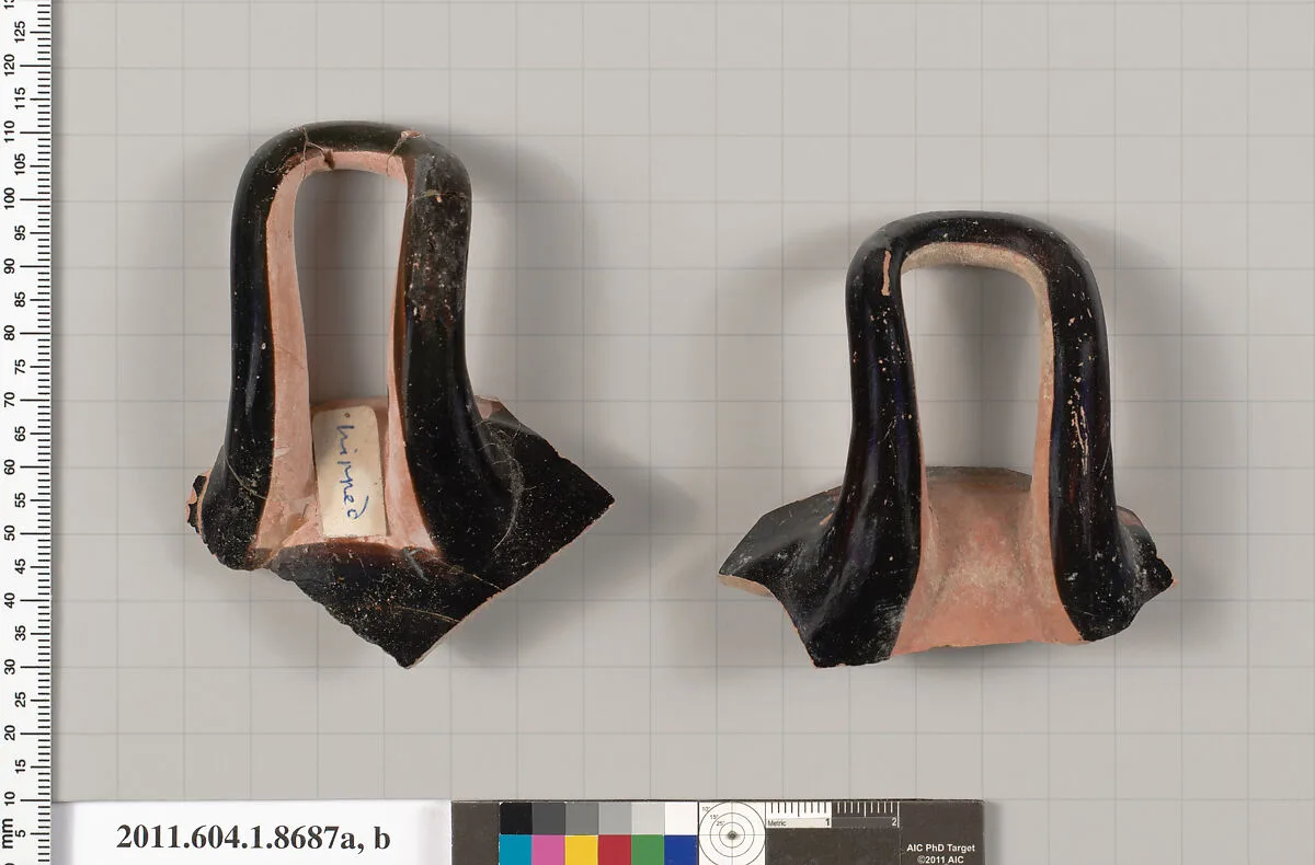 Terracotta fragments of stemless kylikes (drinking cups) — Unknown