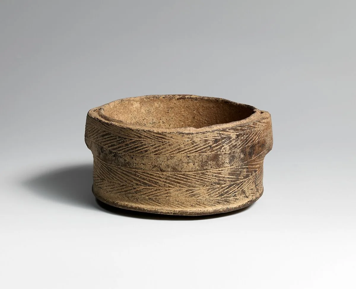 Terracotta box of a pyxis — Unknown