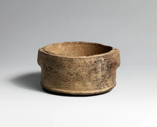 Terracotta box of a pyxis