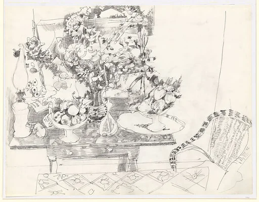Still Life with Fruit and Flowers