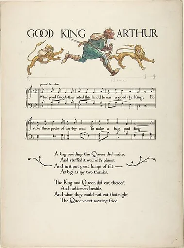 "Good King Arthur"―Page Design