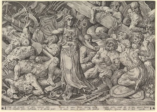 Victory Surrounded by Prisoners and Trophies