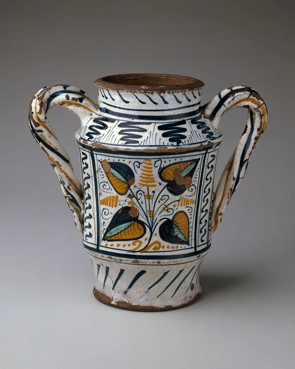 Apothecary Jar (albarello) — Unknown