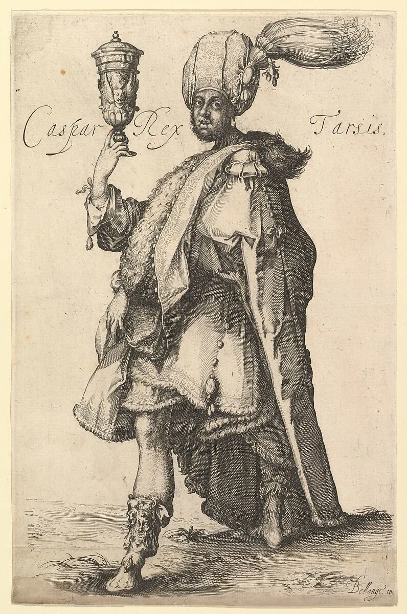 Caspar, after Three Magi series by Jacques Bellange — Matthäus Merian the Elder|Jacques Bellange|Jacob van der Heyden
