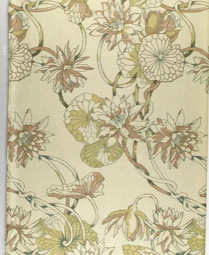 Water-lily textile