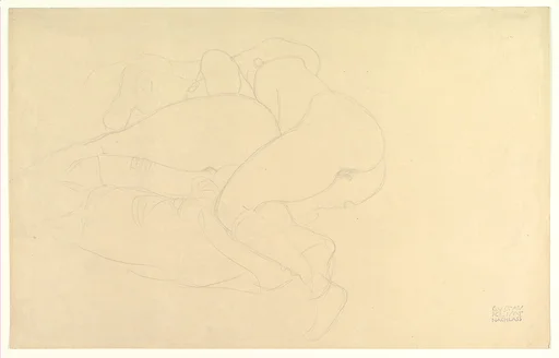 Two Women Friends Reclining