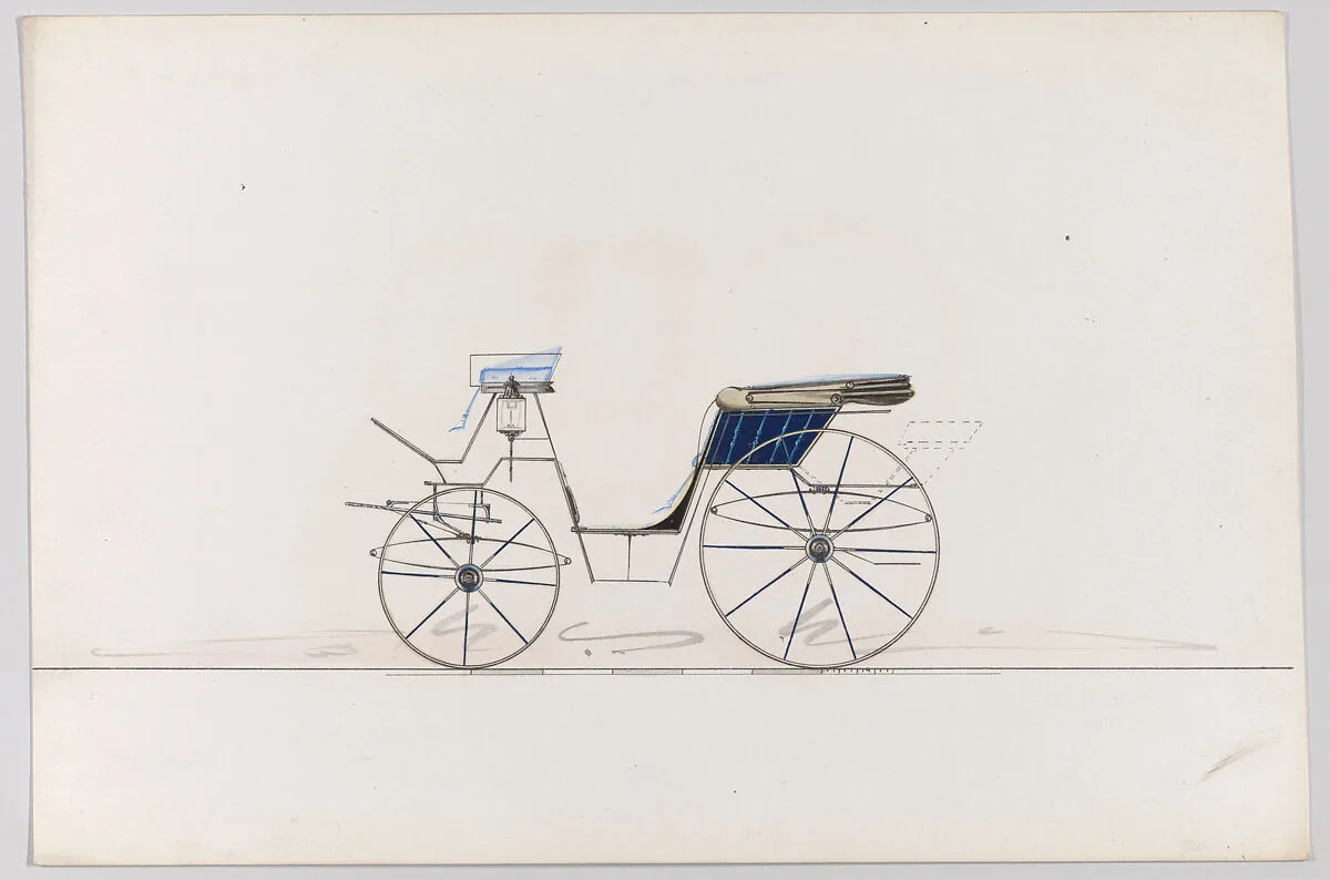 Design for Cabriolet Phaeton(unnumbered) — Brewster & Co.
