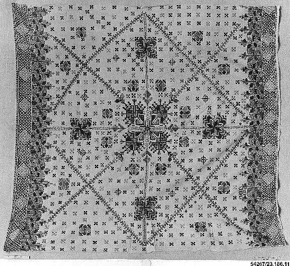 Nappe Embroidered Tablecloth — Unknown