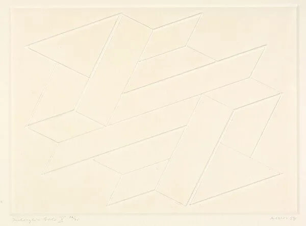 Intaglio Solo X — Josef Albers