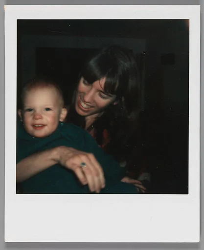[Unidentified Woman with Baby, Old Lyme, Connecticut]