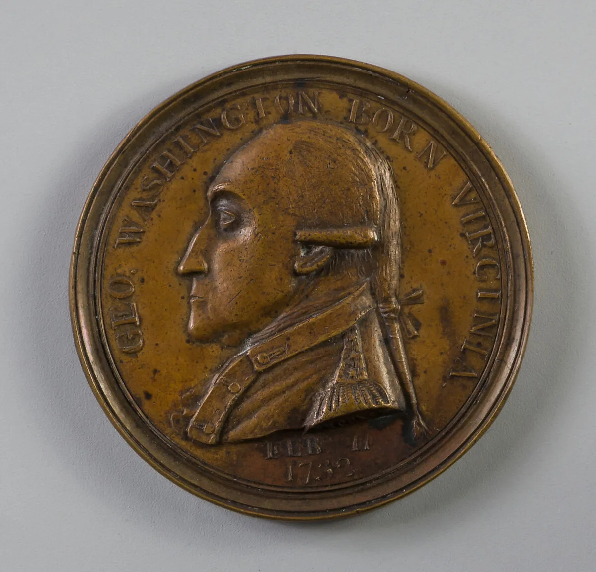 Medal of George Washington's Public Offices — James Manley|S. Brooks