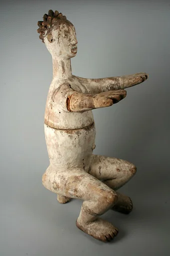 Figurative Vessel: Seated Female (Anjenu)