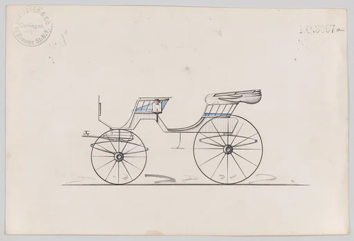 Design for 2 seat Phaeton, no. 3097a
