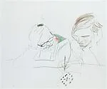 Henry and Randy — David Hockney