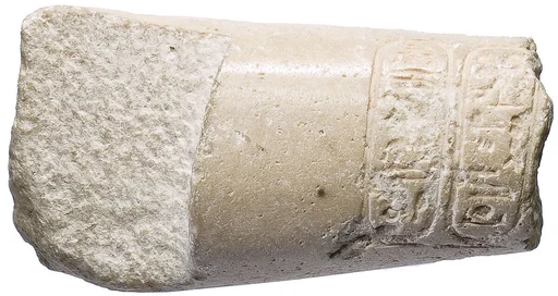 Right forearm with Aten cartouches