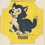 Figaro, from the Disney Cartoon Characters bread end labels series (D290-6) — Walt Disney Productions