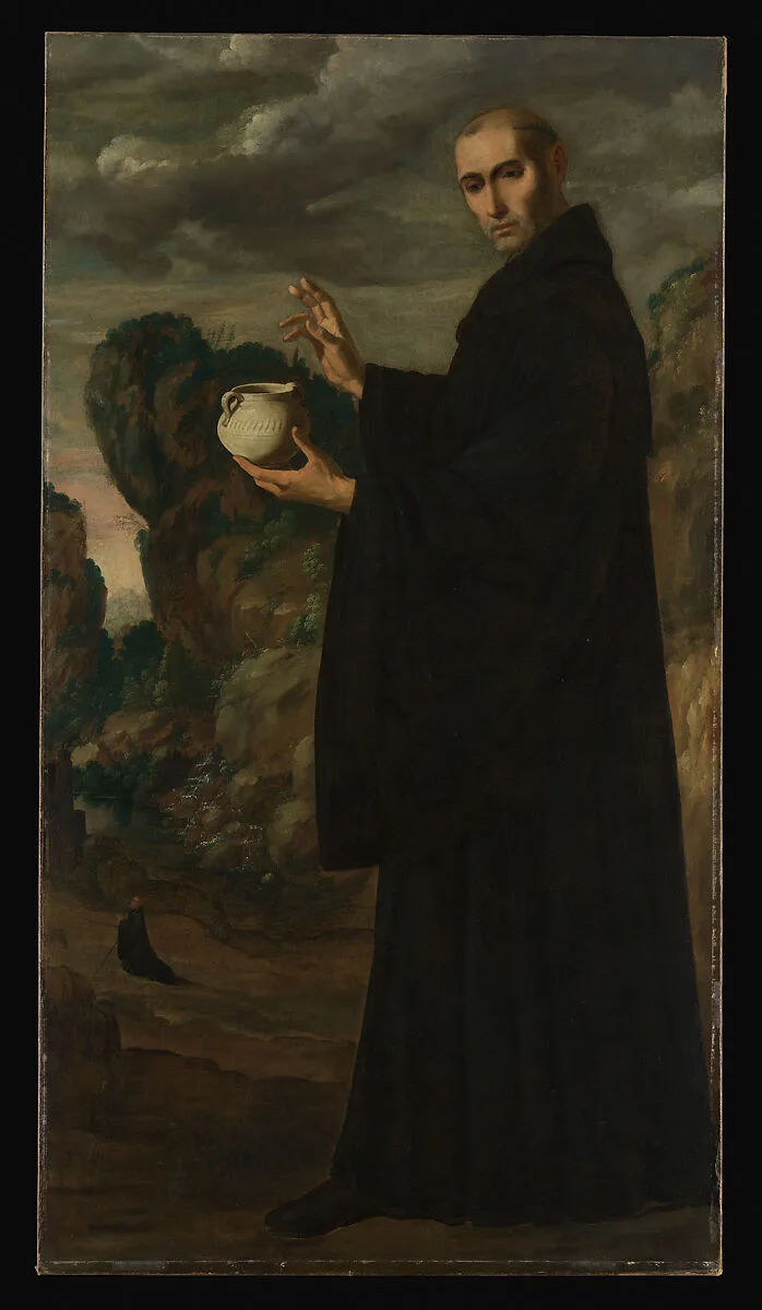 Saint Benedict — Francisco de Zurbarán