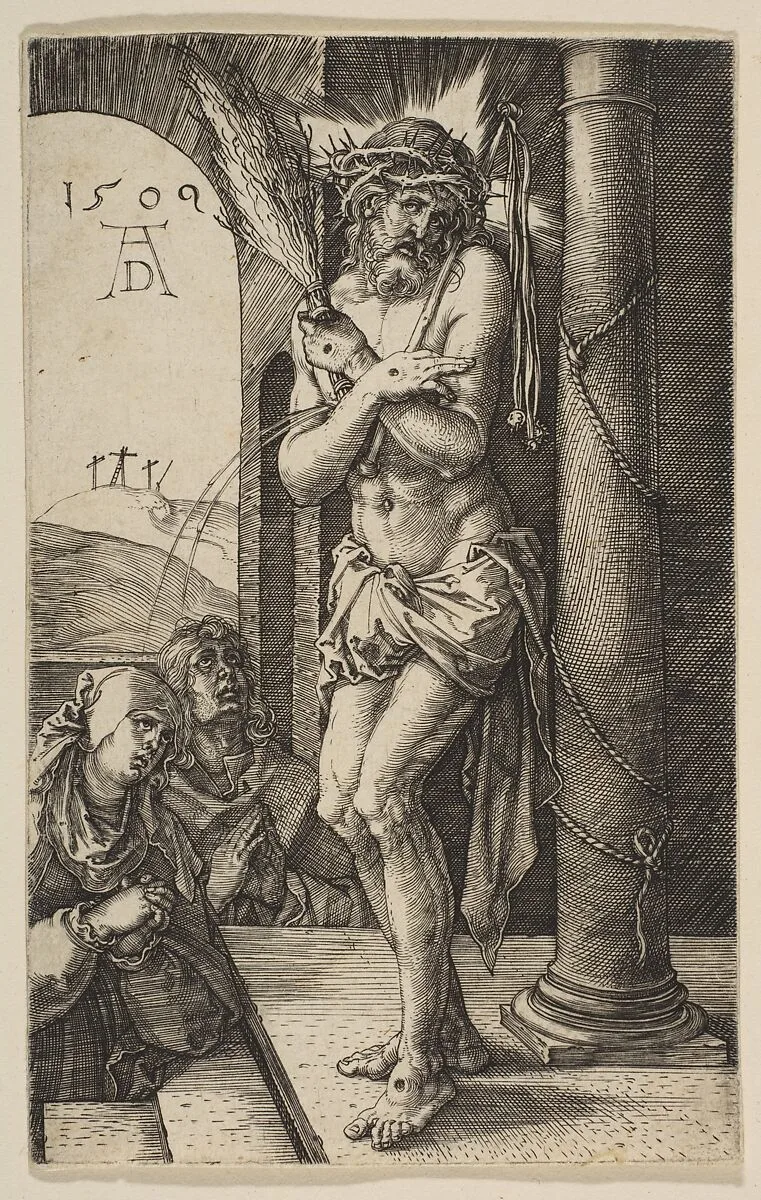 The Man of Sorrows, from "The Passion" — Albrecht Dürer