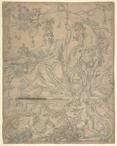 Allegory of Europe, from the Four Continents