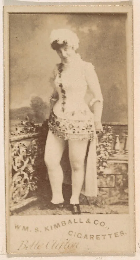 Belle Clifton, from the Actresses series (N203) issued by Wm. S. Kimball & Co. — William S. Kimball & Company