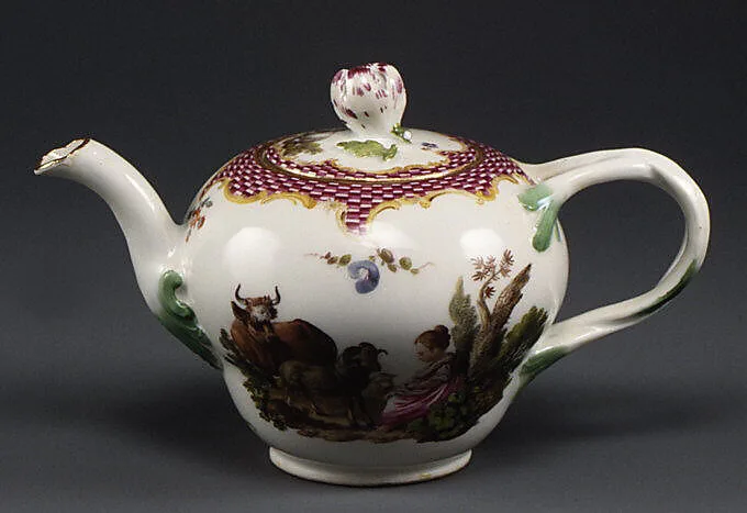 Teapot (part of a set) — Meissen Manufactory