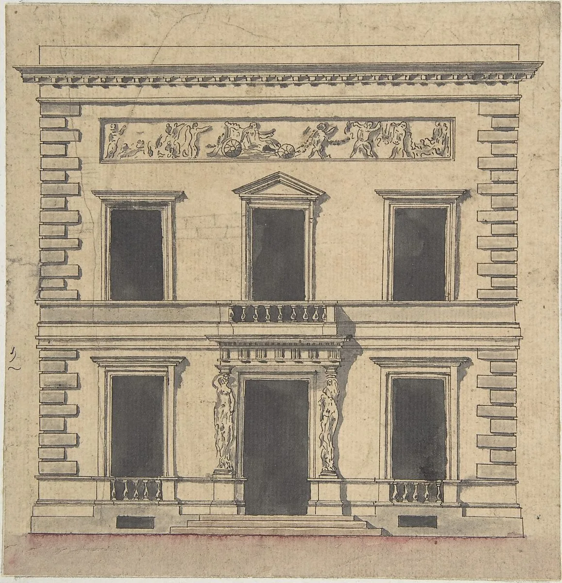 Design for a Stage Set — Claude Nicolas Ledoux