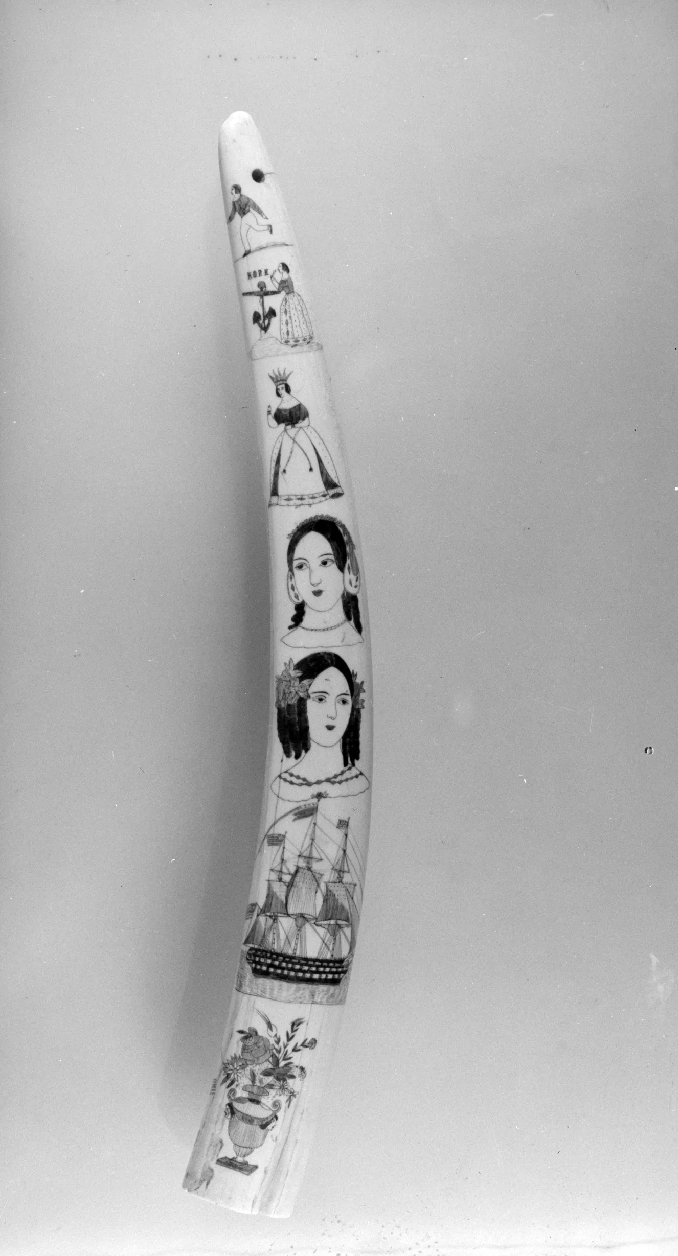 Decorated Walrus Tusk — Unknown