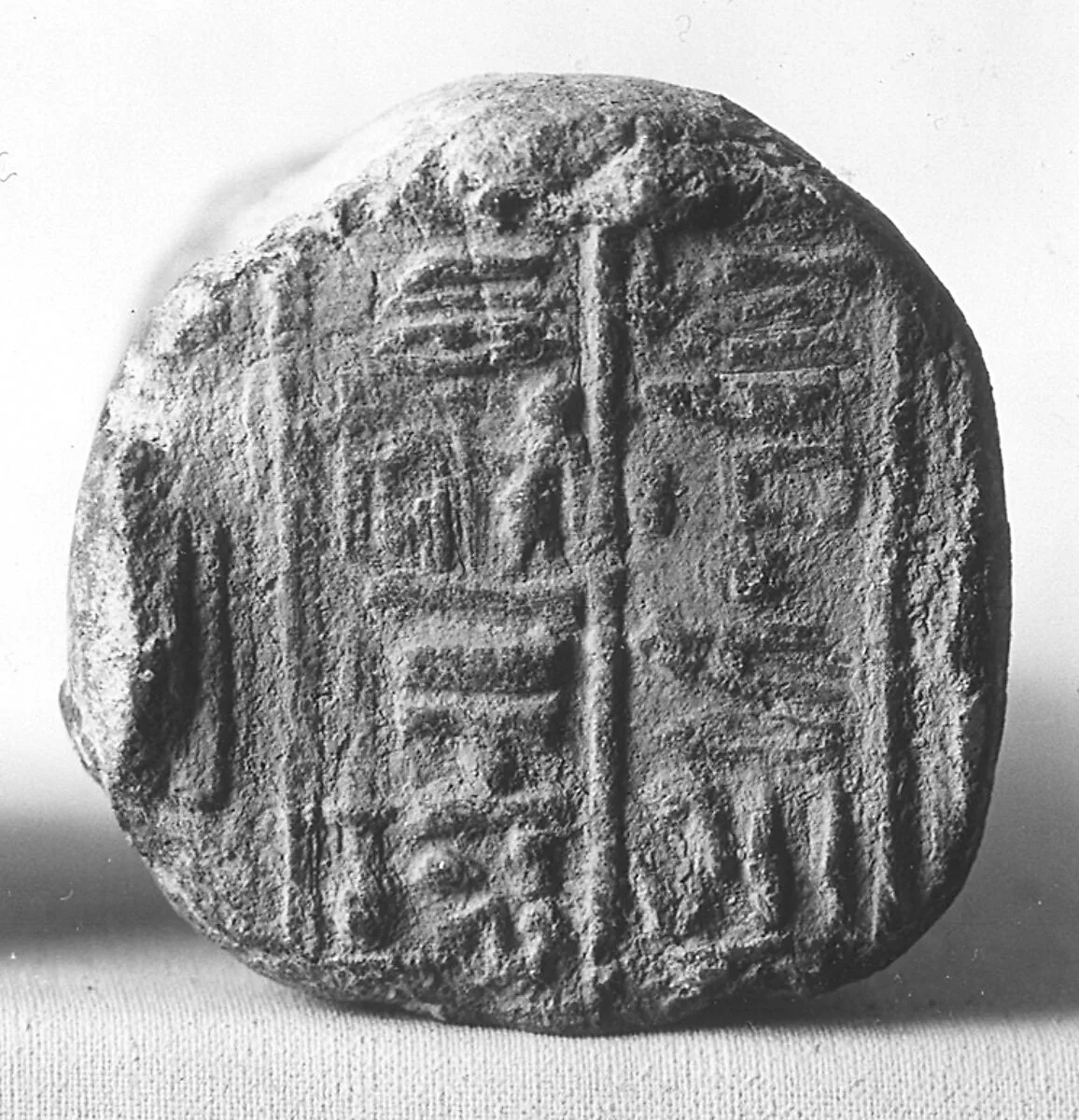 Funerary Cone of Neferhotep and His Wife Meryre — Unknown