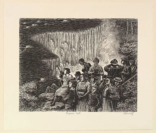 Niagara Falls — Albert Abramowitz|WPA