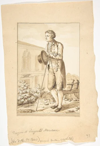 Portrait of Edmond Burke