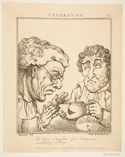Veneration (Le Brun Travested, or Caricatures of the Passions)
